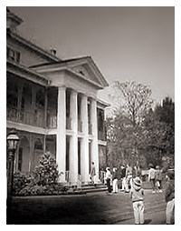 Haunted Mansion promotional press photo, circa 1969.