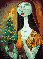 Haunted Mansion Holiday changing portrait