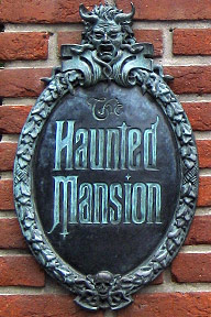 Haunted Mansion Gate Plaque